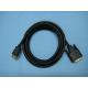 Gold-plated male DVI-HDMI cable