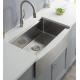 Single Bowl 36 Inch Kitchen Sink Apron Front Farmhouse Workstation 304 Stainless Steel