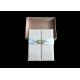Wedding Favor Dress Book Shaped Box , Magnetic Flip Top Box Ribbon Closure