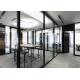 Customized Office Modular Glass Partition Walls Aluminium Glass Partition Wall