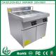 China factory stainless steel fryer comes with twin fry baskets