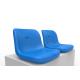 Permanent Fixed Stadium Seating Plastic Simple Mounted Durable With HDPE Seats