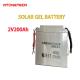 2V 200ah Solar Energy Storage Battery Photovoltaic Gel Cell Off Grid