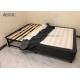 Modern Sturdy Steel Wooden Pine King Size Bed Box Frame
