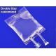 plastic medical sterile infusion bag 100ml 250ml 500ml PVC Sodium Chloride Solution IV Infusion Fluid Bag