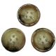 Overcoat Horn Natural Material Buttons Four Hole 36L Engraved Logo
