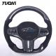 Genuine Alcantara Leather Carbon Fiber Steering Wheel For BMW G20 G28 G30