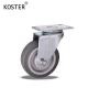 130kg Maximum Load 5inch Swivel TPR Wheel Medium Duty Caster for Heavy Duty Equipment