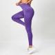 Running Sports European and n yoga pants high waist peach hip fitness pants elastic sports tights women