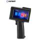 Portable Handheld Inkjet Printer Gun , Portable Inkjet Printer Label Printer With Data Matrix GS1