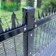 4.0mm PVC Coated Anti Climb 358 Security Fencing Black