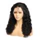 14-28 Inch Remy Hair Water Wave Frontal Human Hair Wigs with Pre Pucked Bleached Knots