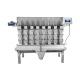 8 heads screw feeding with belt transmission three layers sticky food weighing equipment