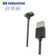 2Pin Precision Artwork Electronic Vertical Type Pin Magnetic Pogo Pin Usb Connectors