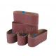 80 grit 4x36 Inch Aluminum Oxide Sanding Belts for Sander Customization Package Blue