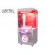 Pink Love Gift Coin Operated Claw Machine Fully Transparent 90W