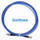 Blue Color Armored Fiber Optic Cable Single Mode FC - FC Highly Security