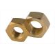 DIN934 Brass Hex Nut  Cheap Price Metric Thread Brass Hexagon Nut