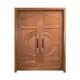 Double Swing Solid Wood Flush Doors 45mm Thick Weather Resistant