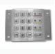 16 Keys Payment Kiosk DES 3DES Stainless Steel EPP Pin Pad Encrypted Metal Keypad