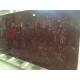 Brown Artificial Quartz Stone Slab Polished / Honed Finished Surface