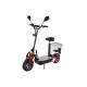 1800W 48V/12Ah Portable Electric Scooter With Antiskid Fat Tire