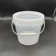 1L-25L Clear Plastic Bucket Containers With Lid Resistant To Stress
