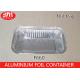 660ml Volume Aluminum Disposable Food Containers , Tin Foil Food Trays F660