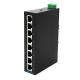 Industrial Ethernet Switches Din Rail Unmanaged Mini 8 Port Switch POE