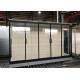 Grey Refrigerated R404a Sliding Glass Display Case For Supermarket Commercial