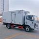 Light Duty Refrigerated Box Truck 100km/H ,  Choi Steel Frozen Food Delivery Truck