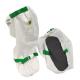 Cleanroom Hypalon Sole Anti Slip Anti Static Dustproof Shoes ESD 5cm Stripe Boots