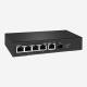 4 PoE RJ45 And 1 RJ45 2.5Gbps Layer 2 Managed Switch 2.5 Gigabit Switch With 1 10gb SFP+