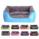 Warm Candy Color Pet Nest Dog Bed 100% Cotton Waterproof