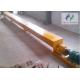 0~45° Tilting Angle Horizontal Screw Conveyor , Wood Chip Screw Conveyor