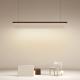 6063 T5 PC Frosted 75*95mm Up And Down Lighting LED Profile for Led linear lighting