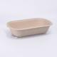 Cheese Rectangular 1300ml Disposable Paper Soup Bowls Biodegradable Salad Food Container Bagasse Box With Lid Cover