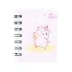 a7 Diary Journal Notebook spiral Cartoon Printed With 80 Sheets
