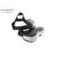 200 Inch Helmet Head Mounted Display 3D With HDMI High Resolution Big Screen