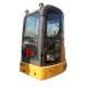 PC55MR Front Down Komatsu Excavator Glass Replacement Tempered 5MM Glass