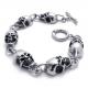 High Quality Tagor Stainless Steel Jewelry Fashion Men's Casting Bracelet PXB089