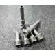 Precision Cnc Machined Mould Parts / Threaded Turned Machinery Components