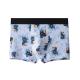 Ice Silk Mens Seamfree Boxers Cartoon Pattern Breathable Underwear Panties
