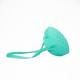 Anti Virus Child Silicone Respirator Mask Green Color With Adjustable Nose Wire