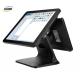Double Screen All In One Touchscreen Pos Terminal 15 Inch I5 Aluminum Alloy Base