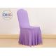 Banquet Style Folding Chair Covers Stretchable Machine Washing 85-105m High
