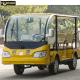 Yellow Color Tourist 8 Seater Golf Buggy Bus With 5.1m Min Turning Radius