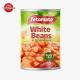 800g White Canned Food Beans Pure Natural Flavor Salty Taste ISO Certificate
