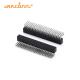 Female 1.27 Mm Header Right Angle Pins Header Connector Gold Plating Tin Plating 1A