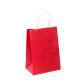 Medium Kraft Paper T Shirt Bags Recyclable With Twisted Rope Handle